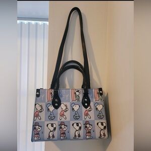 Peanuts "Snoopy Sketch Art" Tote/Shoulder Bag